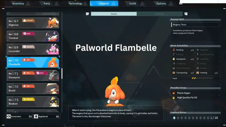 Palworld Flambelle