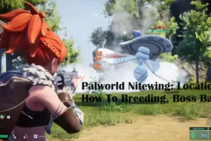 Palworld Nitewing: Locations, How To Breeding, Boss Battles