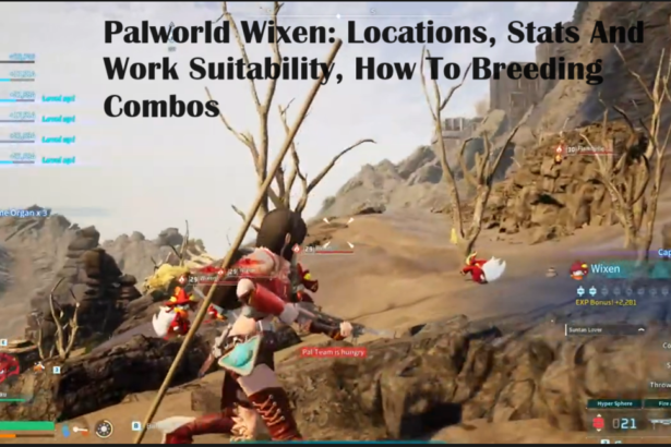 Palworld Wixen Locations, Stats And Work Suitability, How To Breeding Combos